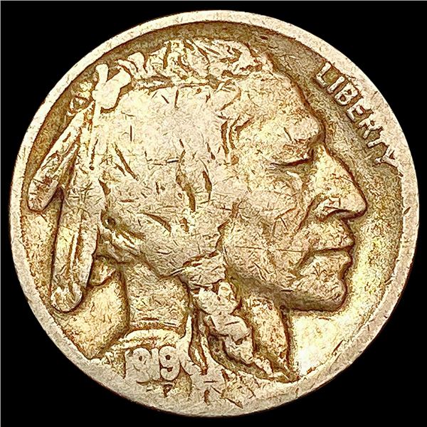 1919-S Buffalo Nickel LIGHTLY CIRCULATED