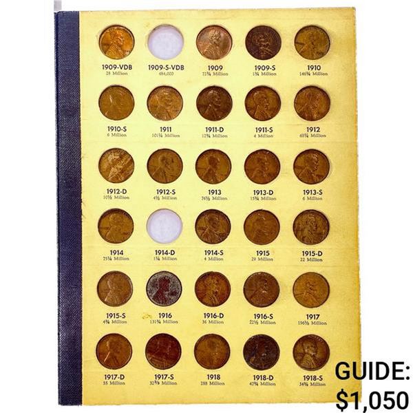 1909-1940 Lincoln Cent Collection [87 Coins]