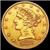 Image 1 : 1881-5 $5 Gold Half Eagle CLOSELY UNCIRCULATED
