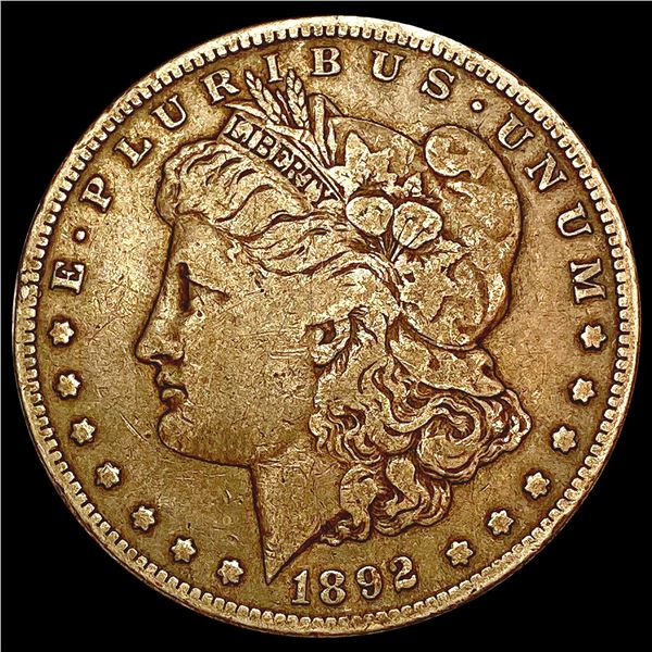 1892-S Morgan Silver Dollar NICELY CIRCULATED
