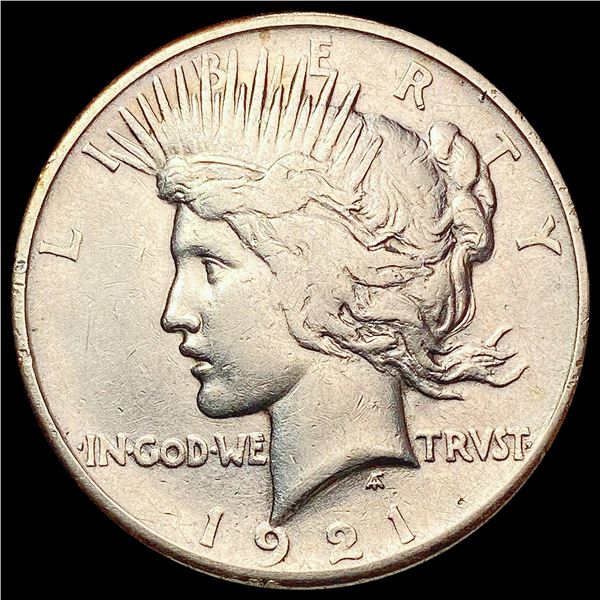 1921 Silver Peace Dollar LIGHTLY CIRCULATED