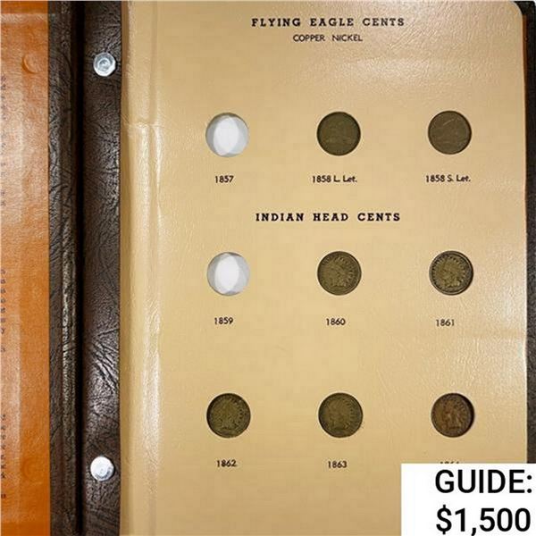 1858-1909 Indian Head Book (44 Coins)  GEMBU