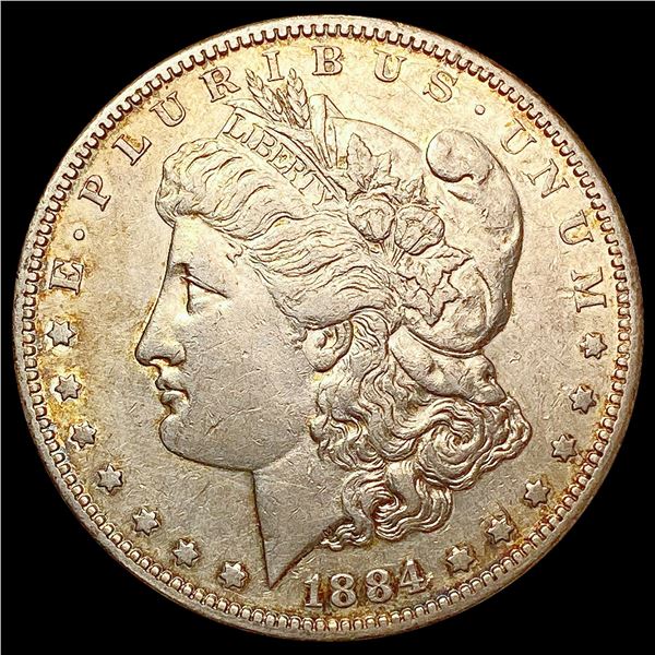 1884-S Morgan Silver Dollar CLOSELY UNCIRCULATED