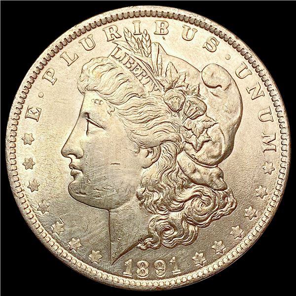 1891 Morgan Silver Dollar UNCIRCULATED