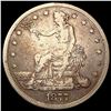 Image 1 : 1877 Silver Trade Dollar NICELY CIRCULATED
