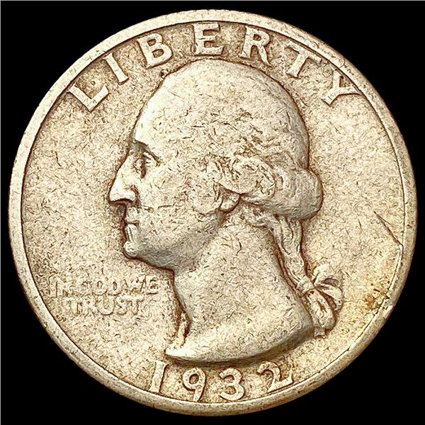 1932-S Washington Silver Quarter CLOSELY UNCIRCULATED