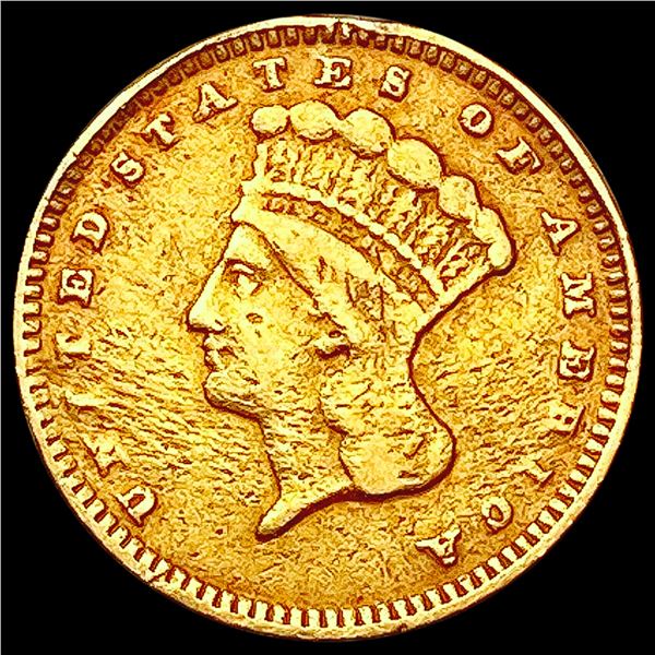 1874 Rare Gold Dollar LIGHTLY CIRCULATED