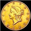 Image 1 : 1849 Rare Gold Dollar HIGH GRADE