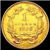 Image 2 : 1856 Rare Gold Dollar CLOSELY UNCIRCULATED