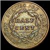 Image 2 : 1828 Classic Head Half Cent CLOSELY UNCIRCULATED