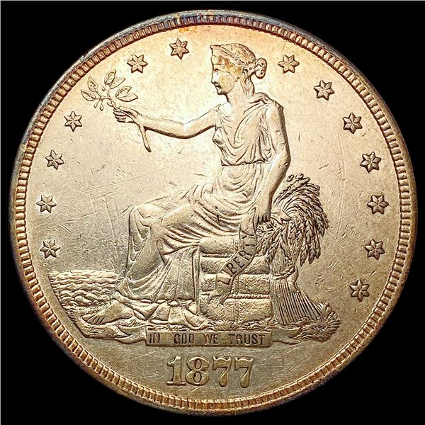 1877-S Silver Trade Dollar CLOSELY UNCIRCULATED