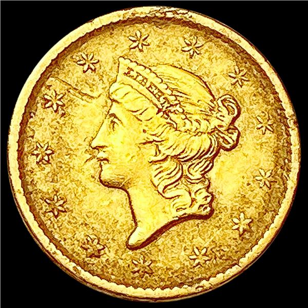 1851 Rare Gold Dollar LIGHTLY CIRCULATED