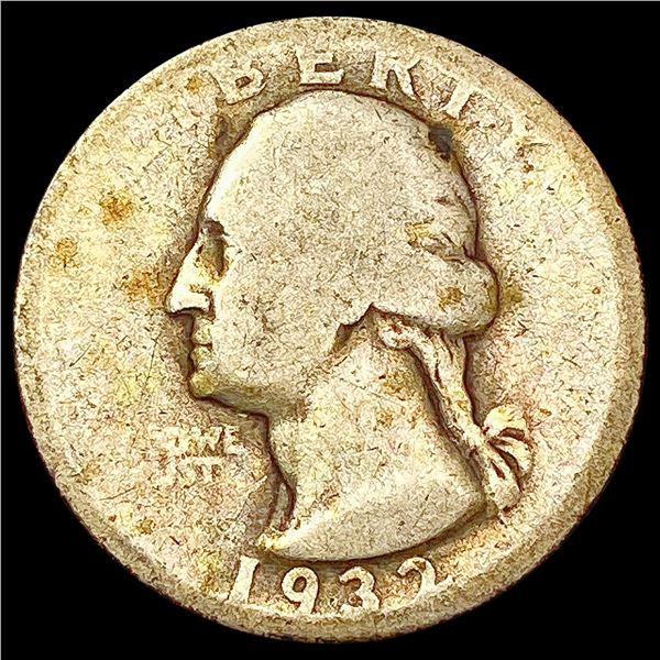 1932-D Washington Silver Quarter NICELY CIRCULATED