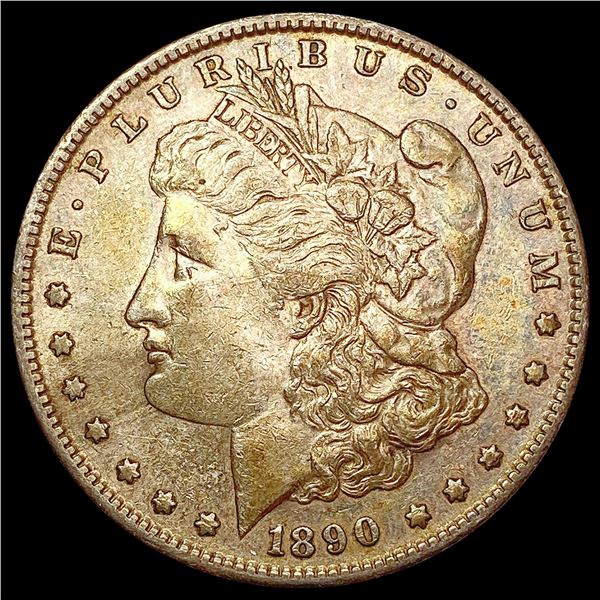 1890-S Morgan Silver Dollar CLOSELY UNCIRCULATED