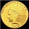 Image 1 : 1909 $10 Gold Eagle CLOSELY UNCIRCULATED