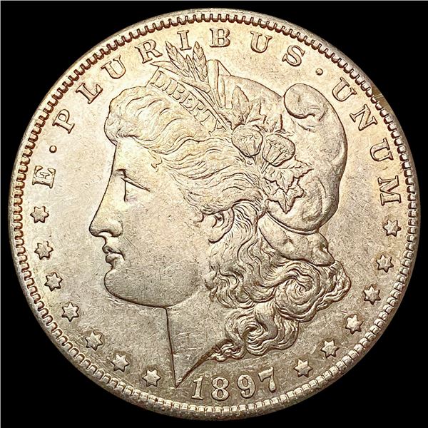 1897-S Morgan Silver Dollar CLOSELY UNCIRCULATED