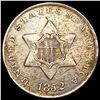 Image 1 : 1852 Silver Three Cent CLOSELY UNCIRCULATED
