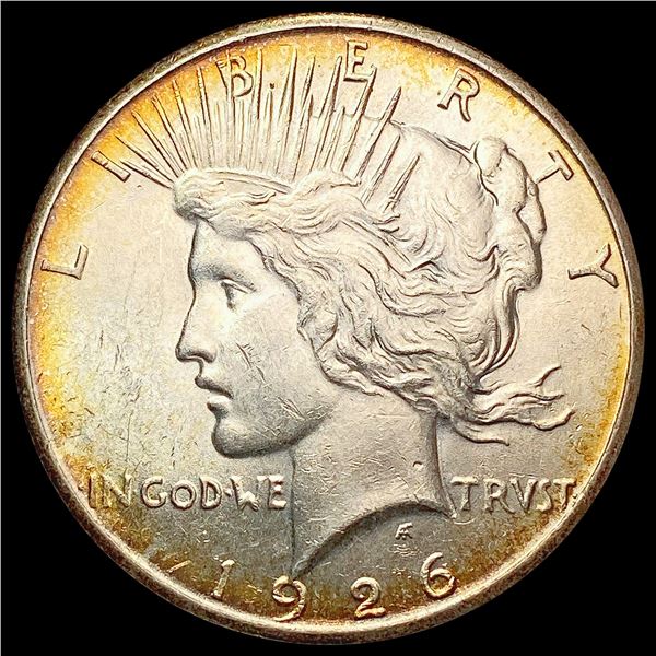 1926 Silver Peace Dollar NEARLY UNCIRCULATED