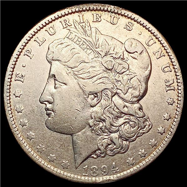 1894-O Morgan Silver Dollar NEARLY UNCIRCULATED