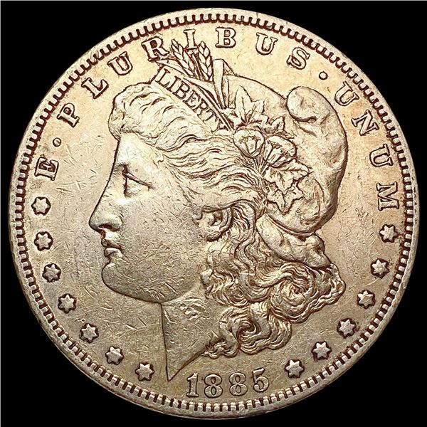 1885-S Morgan Silver Dollar NEARLY UNCIRCULATED