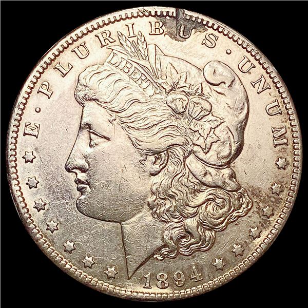1894-S Morgan Silver Dollar NEARLY UNCIRCULATED