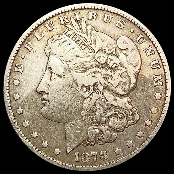 1878-CC Morgan Silver Dollar NEARLY UNCIRCULATED
