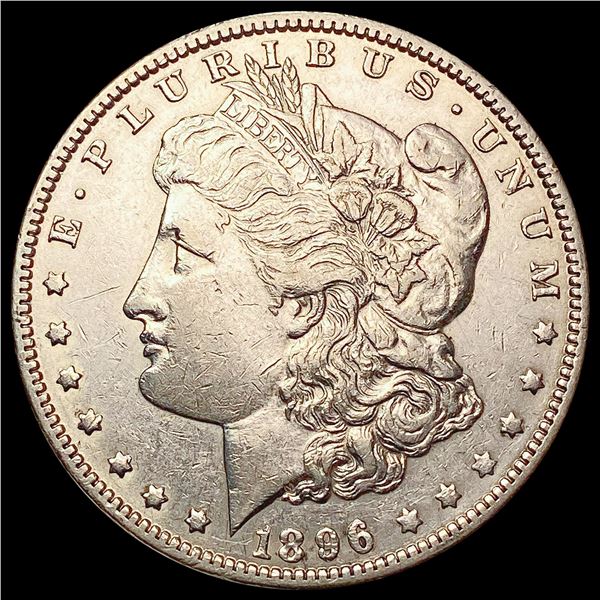 1896-O Morgan Silver Dollar NEARLY UNCIRCULATED
