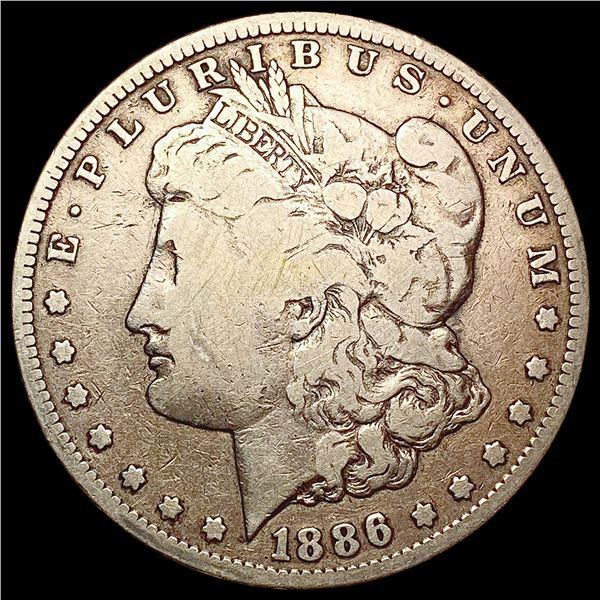 1886-S Morgan Silver Dollar NICELY CIRCULATED