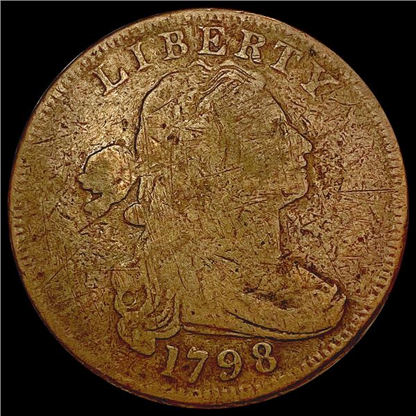 1798 Draped Bust Large Cent NICELY CIRCULATED