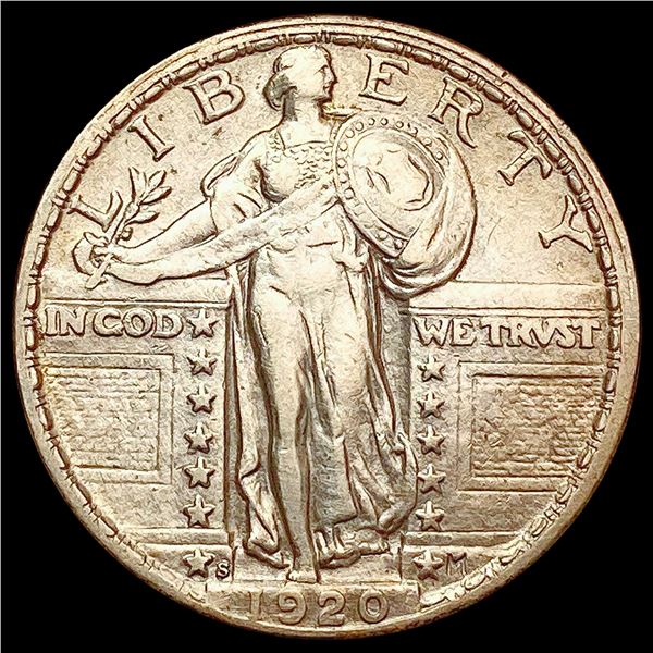 1920 Standing Liberty Quarter NEARLY UNCIRCULATED