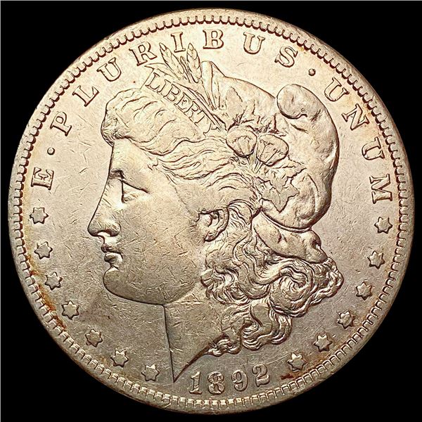1892-S Morgan Silver Dollar LIGHTLY CIRCULATED