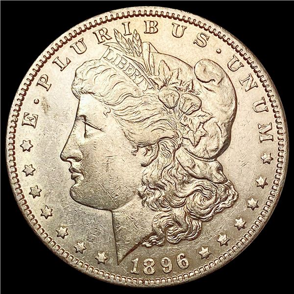 1896-O Morgan Silver Dollar NEARLY UNCIRCULATED