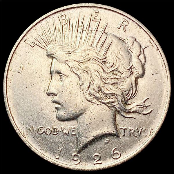 1926 Silver Peace Dollar CLOSELY UNCIRCULATED