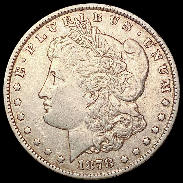 1878-CC Morgan Silver Dollar CLOSELY UNCIRCULATED