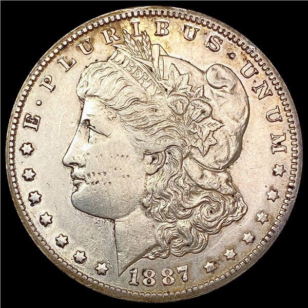 1887-S Morgan Silver Dollar CLOSELY UNCIRCULATED