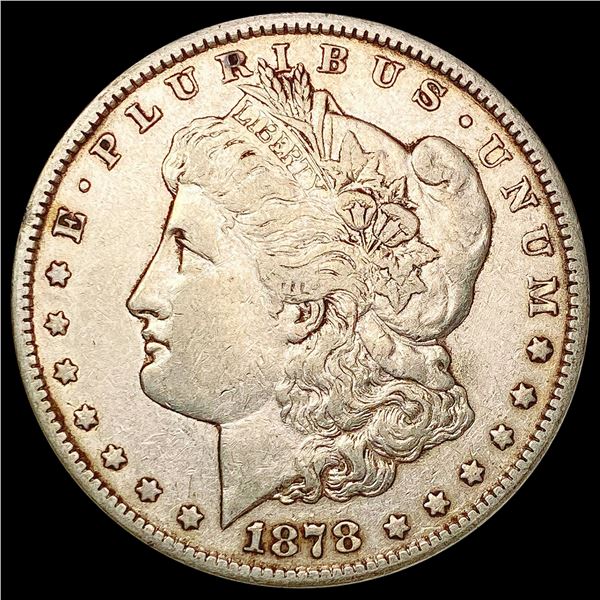 1878-CC Morgan Silver Dollar CLOSELY UNCIRCULATED