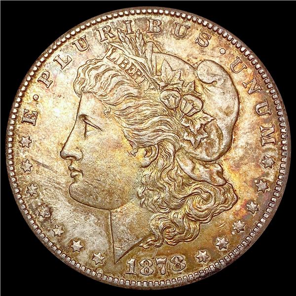 1878-S Morgan Silver Dollar CLOSELY UNCIRCULATED