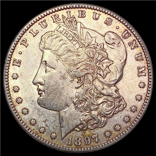 1897-S Morgan Silver Dollar CLOSELY UNCIRCULATED