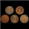 Image 2 : [5] 1863 Varied Tokens HIGH GRADE