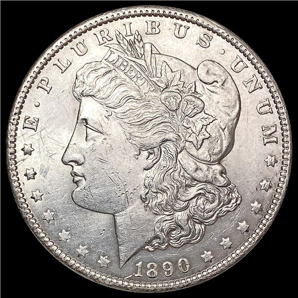 1890 Morgan Silver Dollar CLOSELY UNCIRCULATED