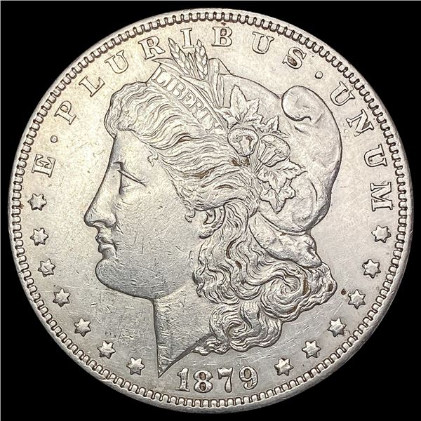 1879-S REV 78 Morgan Silver Dollar CLOSELY UNCIRCULATED