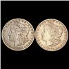 Image 1 : [2] 1891&1896-O Morgan Silver Dollar CLOSELY UNCIRCULATED