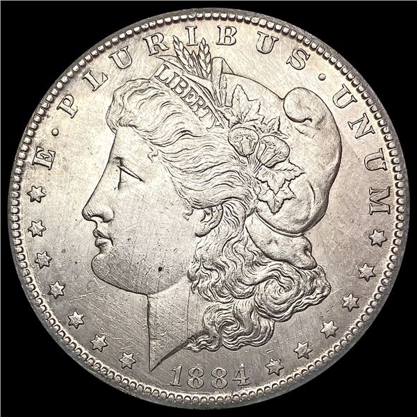 1884-CC Morgan Silver Dollar CLOSELY UNCIRCULATED