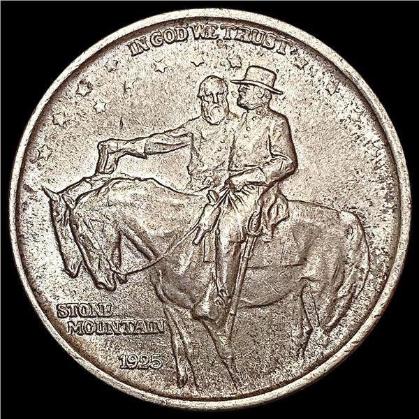 1925 Stone Mountain Half Dollar GEM BU