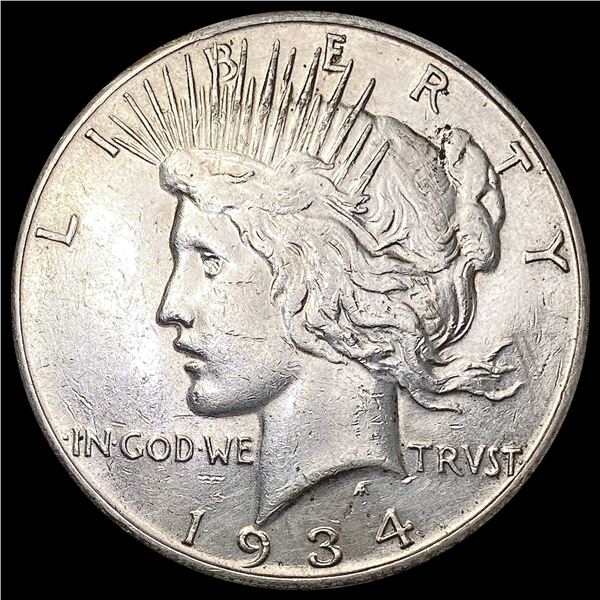 1934-S Silver Peace Dollar UNCIRCULATED