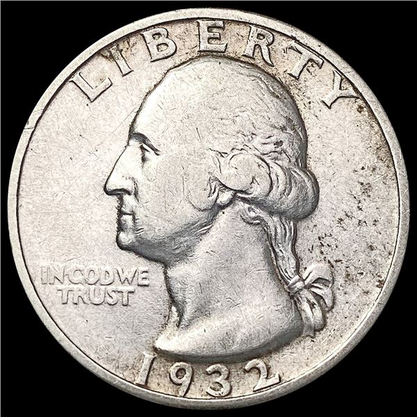 1932-S Washington Silver Quarter CLOSELY UNCIRCULATED