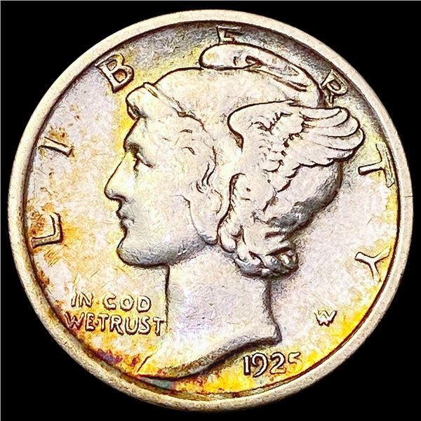 1925-D Mercury Dime CLOSELY UNCIRCULATED