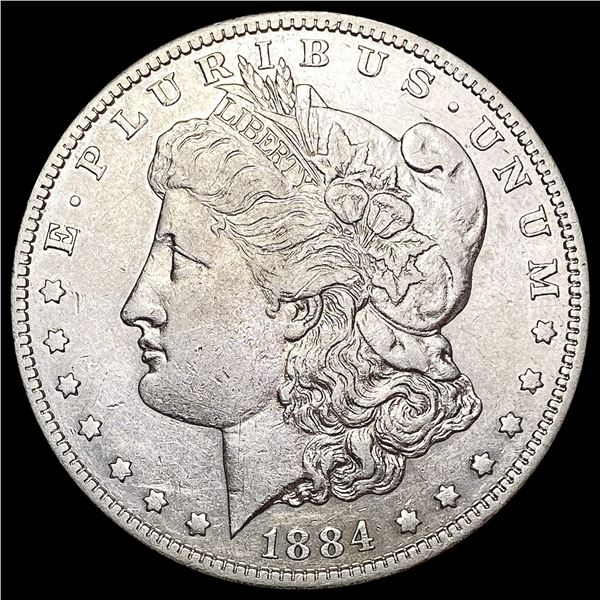 1884-S Morgan Silver Dollar CLOSELY UNCIRCULATED