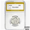 Image 1 : 1929 Standing Liberty Quarter PGA MS65