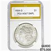 Image 1 : 1904-O Morgan Silver Dollar PGA MS67 DMPL